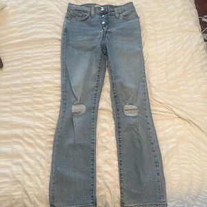 Levi’s wedgie straight Jean